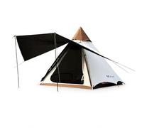 Aymzbd Pyramid Camping Tent for Four Season Outdoor Adventures, Automatic Quick Setup Family Instant Tent