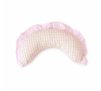 Aymzbd , Ramie Neck Support, Pink Plaid | Resilient Stitching, All-, Recovery, For Small Animals