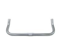 Aymzbd Road Bike Handlebar Bullhorn Handlebar Part Outdoor Replacement Biking Component Highway Handle Bar for City Bikes, Bright Silver