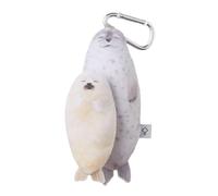 Aymzbd Scalable Plush Car Keychain Seal Penguin Otters Creative Unique Spring Festival Keychain Pendant Gifts, Seal