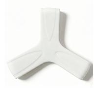 Aymzbd Strap Anti-Slip Silicone Stretchable Fin Holder Water Sports Accessory Secure Foot Fit Suitable for Scuba Diving Pool Snorkeling, White, L