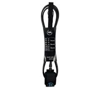 Aymzbd Surfboard Leash Strap Tether Ankle Cuff With Coiled Nylon Cord Strong Attachment Holds In Currents Suitable for surfing breaks adventures