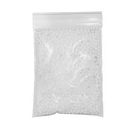 Aymzbd Thermoplastic Moldable Beads, 100 g Reusable Hand Mouldable Thermoplastic Pellets, Environmentally Friendly Thermoplastic Resin for Crafts and DIY, White