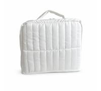 Aymzbd Travel Standing Makeup Bag, Portable Cosmetic Bag with Zipper Closure, for Cosmetics, Off White, Off White