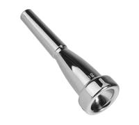 Aymzbd Trumpet Mouthpiece Accessories, Smooth Polished Parts, Replacement for Beginners, Adults, Children, Students, Professional Players, Silver 3C