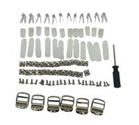 Aymzbd Universal Hockey Helmet Repair Kit, 24 Screws, Replacement Parts, Maintenance Tools for Hockey, Baseball, Softball, And Kids.