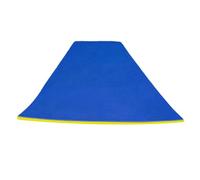 Aymzbd Water Float Mat Floats Mattress Play Float Raft Water Recreation Float Mat Bed Float Blanket for River Boat Summer Party, Blue Yellow Blue, 110cmx40cmx3.3cm