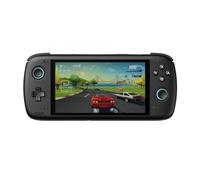AYN Odin 2 Max Android handheld gaming with high performance Snapdragon 8 Gen 2 Octa-core CPU, Adreno 740 GPU, 16GB RAM, 512GB storage, 6" 1080p screen, Wi-Fi 7, Android 13, HDMI.
