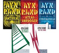Ayn Rand Novel Collection 5 Book Set