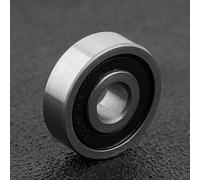 AYNEFY 20 Pieces 625RS Rubber Sealed Double Miniature Groove Roller Bearings, Skate for Longboards, Scooters, Inline Skates, Roller 16mmx5mmx5mm, for 5mm Shaft/Rod Projects, with