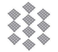 AYNEFY 3D Scanning Markers 200pcs 12mm ID 19mm OD Reflective PET Film for 3D Scanning Motion Capture