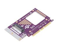 AYNEFY PCIe to U.2 U.3 Adapter PCIe 5.0 X16 to U.2 U.3 SSD Converter with 12000 MB/s Transfer Speed for NVMe U.2 U.3 SSD Backward Compatible with PCIe 4.0 3.0 2.0 Slots