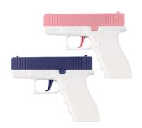 AYNKH 2 Pack Water Pistol Gun Toys for Kids, 60ML Mini Squirt Toy for Summer Pool Party Bath Garden Swimming Beach Game Outdoor Supplies Boys Girls