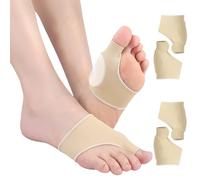 AYNKH 2 Pairs Bunion Corrector Relief Sleeve with Gel Cushion Pads, Big Toe Protector Socks for Hallux Valgus, Foot Pain Relief from Pressure, Friction & Rubbing, Support for Men & Women