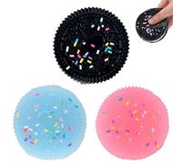 AYNKH 3Pcs Biscuit Stress Relief Toys, Oreo Fufu Squishy Kits, Taba Squishy Oreo with Candy Crush, Soft Cookie Pinching Simulation Toy for Kids Adults