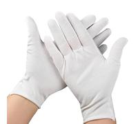 AYNKH 4 Pairs Moisturizing Cotton Gloves,Moisturizing Gloves Eczema for Dry Sensitive Irritated Skin,Stretchable Breathable Cloth,Washable Shrink Resistant Cotton Gloves for Men and Women