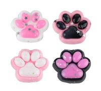 AYNKH 4PCS Cat Paws Squishies Toys,Fufu Squishy Stress Relief,Taba Squishy,Sweet Soft Cat Paws,Gifts for Kids and Adults,Cats Paw Squishies Toys,Christmas,Halloween,Birthday