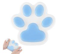 AYNKH Cat Paw Squishy Toy,New Cat Blue Squeeze Foot Toy,FuFu Squishys,Taba Squishy Paws,Stress Reducing Focus Increasing,Taba Squishys Kit,Teens,Adults,Gift Oversized