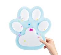 AYNKH Cat's Paw Squishies,Fufu Squishy,Super Big Cat's Paw Squishies,Taba Squishy,Improve Concentration,Reduce Stress,Kids,Teenagers and Adults,Gifts(Blue)