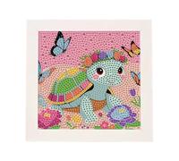 AYNKH Craft Kits Kids,Turtle Butterfly Diamond Painting Art for Kids,Gifts for 8 9 10 Year Old DIY 3D Turtle Butterfly with Creative Birthday Hallowen Christmas Presents Toy 5-12 Girl Home Decorate