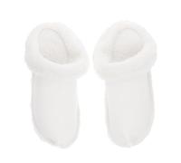 AYNKH Insoles for Croc,Clogs Liner Replacement,Shoes Warm Plush Lining,Fluffy White Crocs Inserts Fleece Lined,Warm Cozy and Comfortable Shoe Inner, House Slippers Indoor Comfort Insole (40-41)