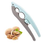 AYNKH Multifunctional Nutcracker, Sturdy Stainless Steel Opener Tool with Non-Slip Handle for Walnuts Pecan Nut Hazelnuts Almonds Brazil Nuts