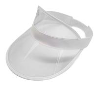 AYNKH Neon Sun Visor Hats Party Accessories Unisex Retro 80s Pub Golf Visor Fancy Dress for Women Men Beach Sports Carnival Bar Party (UK, Alpha, One Size, White)
