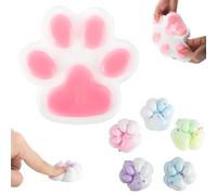 AYNKH Oversized Cat Paw Squeeze Toy,Mini Cat Paw Toys, New Cat Squeeze Toys,Fufu Squishy Toy,Taba Squishy,Stress Reducing,Christmas,Children's Day,Birthday Gifts,Teenager, Adult,Oversized Gift(Pink)