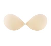 AYNKH Skin Adhesive Backless Bra, Skin Friendly, Invisible Strapless Push Up Bra, Reusable, Washable, Soft Lightweight, for Evening Dresses, Halter Tops, Summer