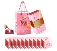 AYNKH Surprise Explosion Gift Box, Fold Out Pop-Up Photo Picture Money Cash, DIY Bouncing Gift for Wedding Valentine Anniversary Birthday Christmas Dad Mom Boy Girls
