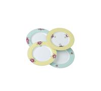 Aynsley China 'Archive Rose' Dinner Plates set of 4 Aynsley China Multicolor