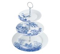 Aynsley China Aynsley Archive Blue Three Tier Cakestand