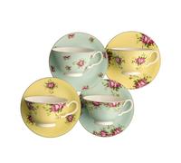 Aynsley China Aynsley Archive Rose Tea Cup and Saucer Set