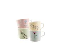 Aynsley China 'Camille Pastel' Mugs set of 4 Aynsley China Multicolor