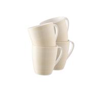 Aynsley China 'Spots & Dots' Mugs Set of 4 Mustard Aynsley China Mustard