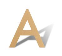 Ayoface Gold Self-Adhesive House Number, Waterproof Door Numbers Stick on, Floating Mailbox Number Street Address Number (Gold, Letter A)