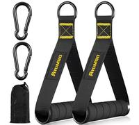 Ayombo Gym Exercise Handles, Gym Cable Attachments, Resistance Band and Strength Trainer, Pull Down Home Gym for Pilates, Yoga, Strength Training