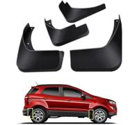 ayookoo 4Pcs Rubber Car Mud Flaps Mudflaps For Ford EcoSport 2018-2022,Front Rear Splash Guards Waterproof Splashproof All Weather Protector, Wheel Baffle Accessories