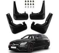 ayookoo 4Pcs Rubber Car Mud Flaps Mudflaps For Mercedes Benz C Class AMG C43 C63 Estate 2015-2020,Front Rear Splash Guards Waterproof Splashproof All Weather Protector, Wheel Baffle Accessories