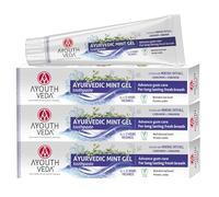 Ayouthveda Mint Gel Toothpaste - 12h Fresh, Advanced Gum Care, Vegan, Pack of 3 (3 x 100 g)