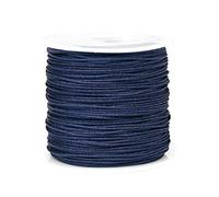 AYPOHU 1 Roll 0.8mm 49 Yards Knotting Cord Beading Beads Thread Colored Craft String Wire Rope String For Bracelets Making