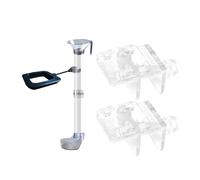 AYPOHU Aquarium Lid Clips+FishTank Feeding Tube For Fish Shrimp Snails Feeding Supplies For Aquarium Shrimp Tanks Shrimp Feeding Dish And Tube
