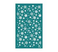 AYPOHU Christmas Silk Screen Stencils Reusable Silk Screen Printing Stencils Painting Templates For Earrings Jewelry Decoration