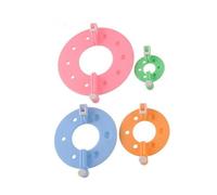 AYPOHU Fluff Bobble Weavers Craft Knitting Wool Tool 4 Sizes Pompoms Makers Easy To Make Pompoms Fluff Ball Weavers Maker