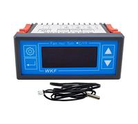 AYPOHU LED Digital Temperature Controller Thermostat Heating And Cooling For Homebrewing Fish For Incubator Greenhouse