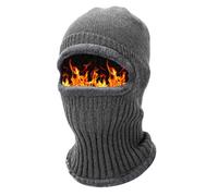 AYPOW Balaclava Ski Mask Thermal Fleece Snood Unisex, Winter Windproof Neck Warmer Full Face Cover, Multifunctional Warm Hood Hat Beanie Hat for Motorcycle Cycling Running Outdoor Sports