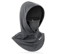 AYPOW Balaclava Ski Mask Windproof Winter Thermal Face Mask Unisex, Elastic Warm Soft Fleece Hood Breathable Face Cover Multifunction Ski Snood Men Women Neck Warmer Outdoor Sports Motorcycle Cycling