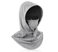 AYPOW Balaclava Ski Mask Windproof Winter Thermal Face Mask Unisex, Elastic Warm Soft Fleece Hood Breathable Face Cover Multifunction Ski Snood Men Women Neck Warmer Outdoor Sports Motorcycle Cycling
