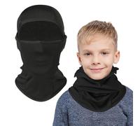 AYPOW Kids Thermal Balaclava, Winter Multifunction Windproof Warm Ski Mask Cycling Balaclava Full Face Cover Under Helmet Hat with Neck Warmer, for 2-8 Years Boys Girls Children Winter Outdoor Sports