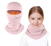 AYPOW Kids Winter Thermal Balaclava, Multifunction Windproof Warm Ski Mask Cycling Balaclava Full Face Cover Under Helmet Hat with Neck Warmer, for 4-12 Years Boys Girls Children Winter Outdoor Sports